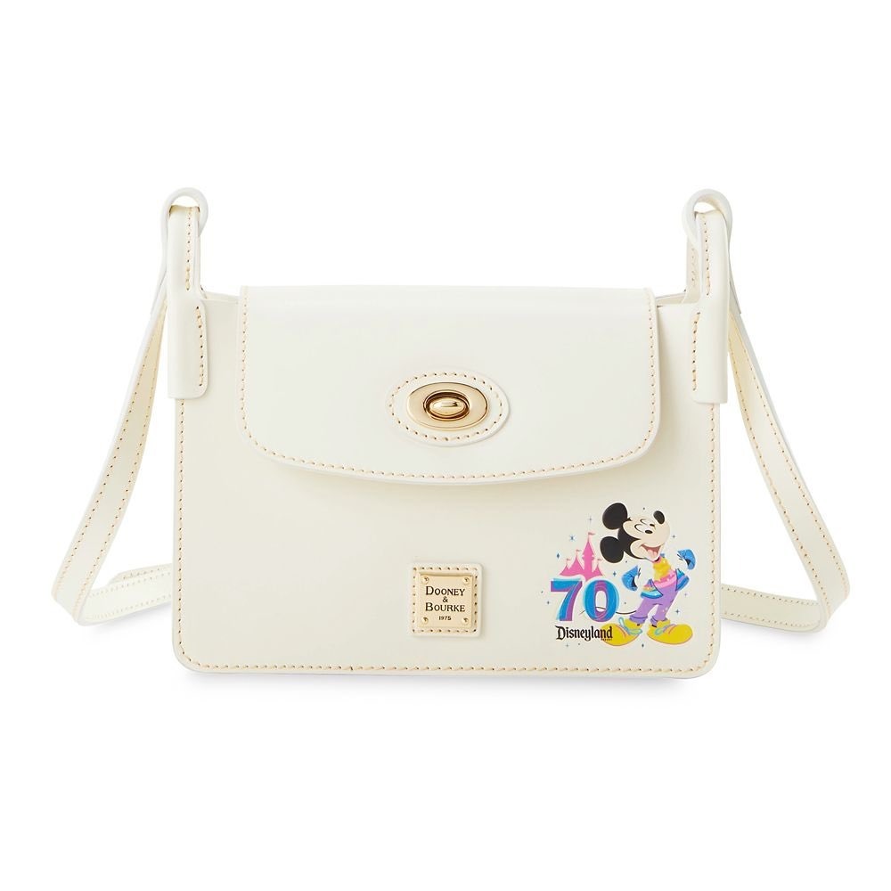 NWT Dooney & Bourke x Disney 70th Anniversary Cowhide Leather Ivory Crossbody